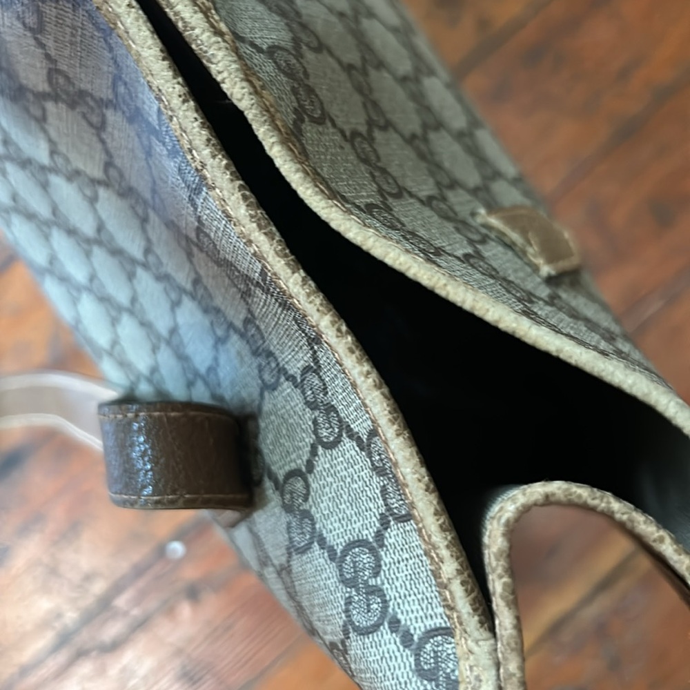 Gucci GG Plus Tote Bag Broken Strap - Picture 12 of 17